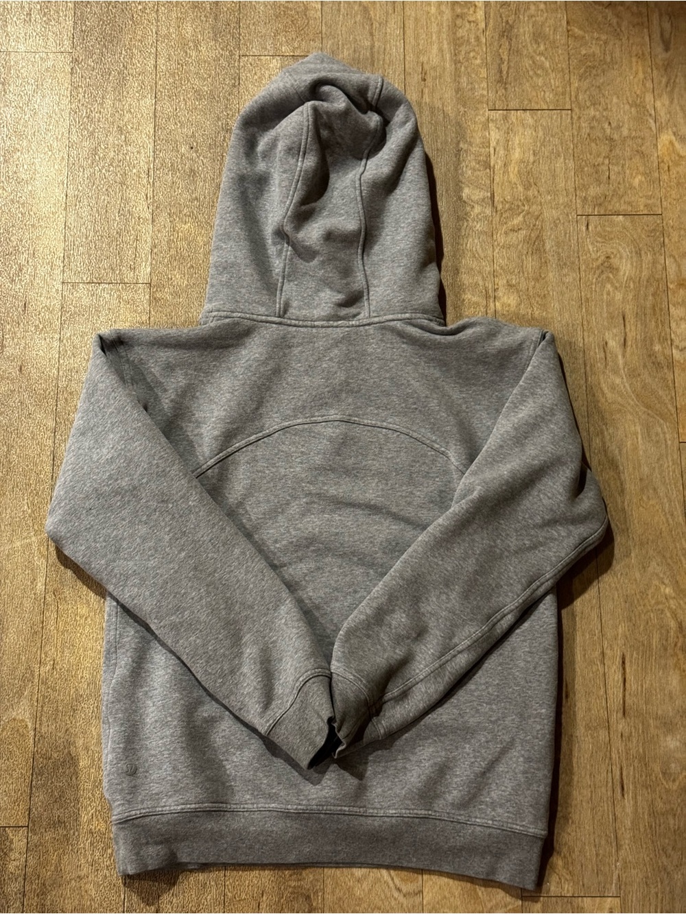 Lululemon All Yours Hoodie *Fleece Heathered Core Medium Grey Size 6 - Picture 4 of 4